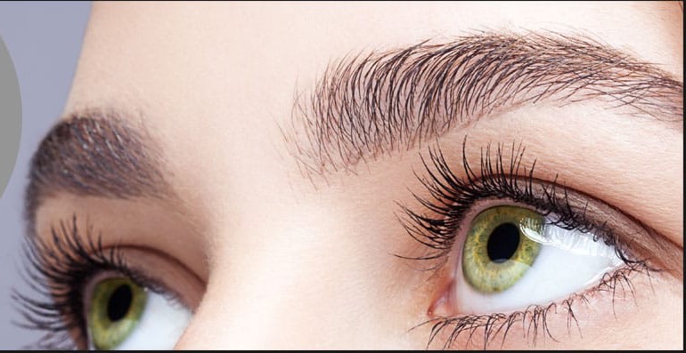 Brow shaping and lash styling by Bocasa